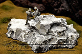 "RETIRED & BRAND NEW" Build-a-Rama Deluxe Custom Built 1:32 WWII Large Resin "Winter" Rock Formation #1