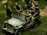 "BRAND NEW" Custom Built - Hand Painted & Weathered 1:35 Master Box Deluxe Vietnam US Soldier Set (3 Figure Set)
