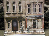"BRAND NEW"  Build-a-Rama Deluxe WWII "Photo Real" Winter Color Facade #1 w/Sidewalk