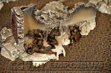 "BRAND NEW" Custom Built - Hand Painted & Weathered 1:35 WWII Deluxe "German Infantry" Soldier Set (4 Figure Set)