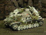 "RETIRED & BRAND NEW" Build-a-Rama 1:32 Hand Painted WWII "Winter" Ambush Foliage