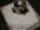 "RETIRED & BRAND NEW" Build-a-Rama 1:32 Hand Painted WWII "Winter" Ground Cover Set