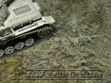 "BRAND NEW" Build-a-Rama 1:32 Hand Painted WWII "Deluxe Dead Field Mat"  24" x 12"