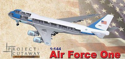 "BRAND NEW" Dragon Models "Project Cutaway" 1/144 AIR FORCE ONE 747-400