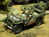 RETIRED & BRAND NEW" Forces Of Valor 1:32 Scale WWII D-Day US Willy's  Jeep - Normandy 44'