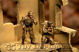 "BRAND NEW" Custom Built - Hand Painted & Weathered 1:35 WWII German Sniper Team Soldier Set (2 Figure Set)