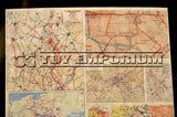 "BRAND NEW" Build-a-Rama 1:32 WWII Deluxe Color Map Set (7 Piece Set)