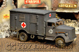 "RETIRED" Forces Of Valor 1:32 Scale WWII German 4x4 Ambulance