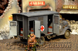 "RETIRED" Forces Of Valor 1:32 Scale WWII German 4x4 Ambulance