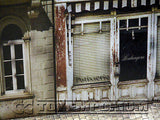 "BRAND NEW"  Build-a-Rama Deluxe WWII "Photo Real" Color Facade #1 w/Sidewalk Set