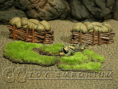 "RETIRED & BRAND NEW" Build-a-Rama 1:32 Hand Painted WWII Grass Patches Set (5 Piece set)