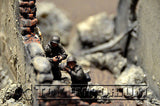 "BRAND NEW" Custom Built - Hand Painted & Weathered 1:35 WWII Deluxe "German Sniper Team" Soldier Set (2 Figure Set)
