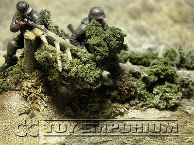 "RETIRED & BRAND NEW" Build-a-Rama 1:32 Hand Painted WWII "Deluxe Blasted Tree Terrain" Set
