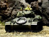 "RETIRED"  Forces Of Valor  - WWII  US Cadillac  M24  Chaffee Tank  France 45