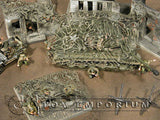 "RETIRED & BRAND NEW" Build-a-Rama 1:32 Hand Painted WWII "OD" Camo Net Set