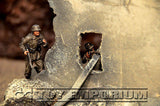 "BRAND NEW" Custom Built - Hand Painted & Weathered 1:35 WWII German Sniper Team Soldier Set (2 Figure Set)