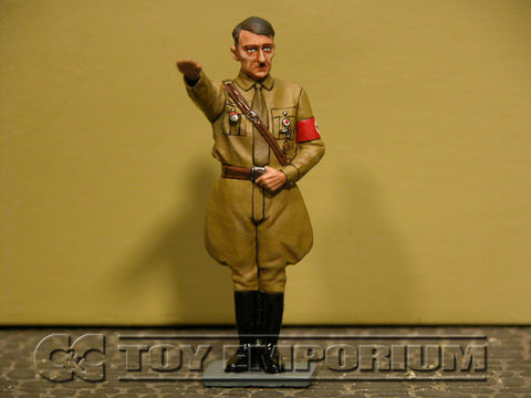 RETIRED King & Country 1:30 "Berlin 38' Series" Deluxe Adolf Hitler - Brown Shirt (1)