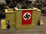 "RETIRED" King & Country 1:30 "Berlin 38 Series" Deluxe Nuremburg Review Stand Set
