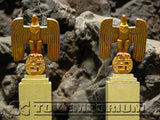 "RETIRED" King & Country 1:30 "Berlin 38 Series" Deluxe German Eagle On Plinth Set