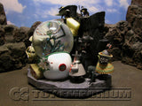 Disney's Nightmare Before Christmas RETIRED Jack Snow Mobile & Friends Snowglobe