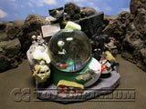 Disney's Nightmare Before Christmas RETIRED Jack Snow Mobile & Friends Snowglobe