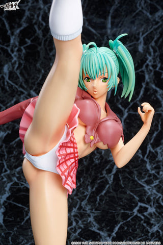 "VERY RARE" Ikki Tousen "Sexy Ryofu Housen - CASTOFF 1/4.5 Polyresin Statue " MINT