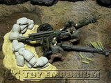 "RETIRED & "BRAND NEW" Forces Of Valor 1:32 Scale WWII US M2A1 105mm Howitzer & 3 Man Crew - France 44