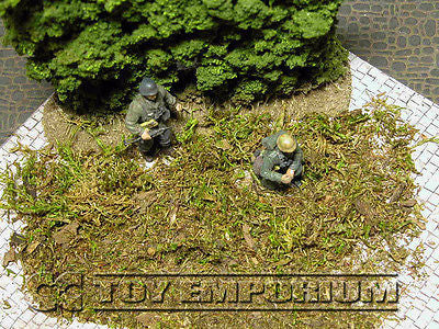 "RETIRED & BRAND NEW" Build-a-Rama 1:32 Hand Painted WWII "Woodland" Ground Cover Set