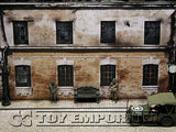 "BRAND NEW"  Build-a-Rama Deluxe WWII "Photo Real" 2 Story  Factory w/Sidewalk Set