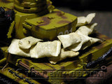 "RETIRED & BRAND NEW" Build-a-Rama 1:32 Scale Hand Painted WWII Loose Sandbags Set (10 Piece Set)