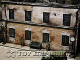 "BRAND NEW"  Build-a-Rama Deluxe WWII "Photo Real" 2 Story  Factory w/Sidewalk Set