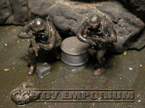 "BRAND NEW" Custom Built - Hand Painted & Weatherd 1:35 US Navy Seal Team 6 Soldier Set  (2 Figure Set)