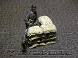 "RETIRED & BRAND NEW" Build-a-Rama 1:32 Hand Painted WWII Sandbag Wall Corner Section