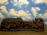 "BRAND NEW" 1:32 Custom Painted & Weathered Deluxe Large Mountain Diorama Platform Exclusive