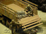 "RETIRED & BRAND NEW" Build-a-Rama 1:32 Hand Painted WWII Deluxe "Desert Tan" Crate Set (3 Piece Set)