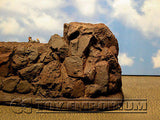 "BRAND NEW" 1:32 Custom Painted & Weathered Deluxe Large Mountain Diorama Platform Exclusive