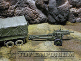 "RETIRED & "BRAND NEW" Forces Of Valor 1:32 Scale WWII US M2A1 105mm Howitzer & 3 Man Crew - France 44