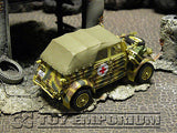 "BRAND NEW" Forces Of Valor 1:32 Scale WWII German Medical Kubelwagen Type 82 - Holland
