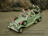 "RETIRED" King & Country 1:30 Scale "Deluxe German Staff Car Set - Paris Visit MIB