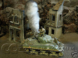 "RETIRED & BRAND NEW" Build-a-Rama 1:32 Hand Painted WWII Deluxe 3-D Smoke (Tank)