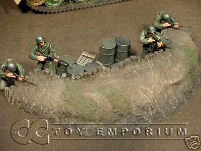 "RETIRED & BRAND NEW" Build-a-Rama 1:32 Hand Painted  WWII Gun Emplacement