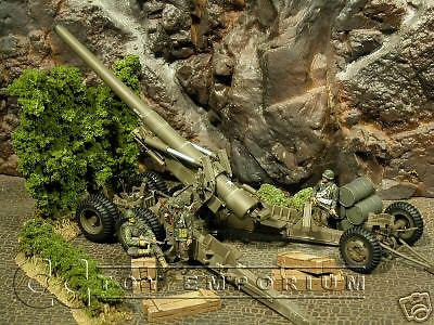 "RETIRED" Ultimate Soldier 1:32 M59 155mm Long Tom Cannon