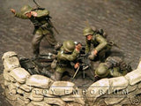 "BRAND NEW" Custom Built & Hand painted 1:35 WWII German Mortar Team Soldier Set (4 Figure Set)